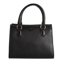 Bolsa Tote De Couro Dayane Magalhães Preta Bolsa Tote De Couro Dayane Magalhães Preta
