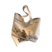 Bolsa Tote De Lona Espaçosa E Durável Para Mulheres, Bolsa De Ombro Fashion Para Trabalho, Viagem,