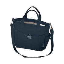 Bolsa Tote de Lona Grande para Mulheres - Estilo Minimalista para Trabalho e Estudo