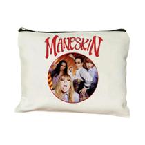 Bolsa Tote De Lona Impressa De Grande Capacidade Para Mulheres, Organizador De Cosméticos Ecológico,