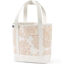 Bolsa Tote de Lona Paisley Média Lands' End com Alças Bolsa Tote de Lona Paisley Média Lands' End com Alças