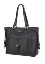 Bolsa Tote de Ombro Feminina Gash BG72253 Preto