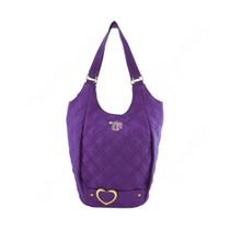 Bolsa Tote DMW Capricho Coração 19350 Lateral Média Roxo Bolsa Tote DMW Capricho Coração 19350 Lateral Média Roxo