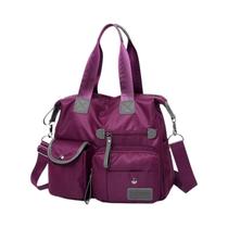 Bolsa Tote Feminina Elegante De Nylon À Prova D'água, Com Vários Bolsos, Leve, De Grande Capacidade, Bolsa Tote Feminina Elegante De Nylon À Prova D'água, Com Vários Bolsos, Leve, De Grande Capacidade,