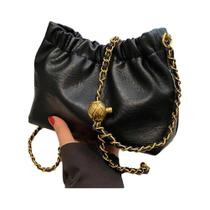 Bolsa Tote Feminina Estilosa Com Corrente Transversal, Bolsa Hobo Plissada Versátil E Bolsa Tiracolo Bolsa Tote Feminina Estilosa Com Corrente Transversal, Bolsa Hobo Plissada Versátil E Bolsa Tiracolo