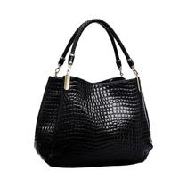 Bolsa Tote Feminina Grande com Estampa de Crocodilo - Bolsa de Ombro para Trabalho e Dia a Dia Bolsa Tote Feminina Grande com Estampa de Crocodilo - Bolsa de Ombro para Trabalho e Dia a Dia