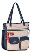 Bolsa Tote Feminina Winnie The Pooh G Clio Style - AZUL Bolsa Tote Feminina Winnie The Pooh G Clio Style - AZUL