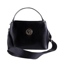 Bolsa Tote Feminina Zariff com Alça Estruturada 162 Preto