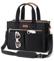 Bolsa Tote Grande Bagstellar de Lona para Portátil Cruzada