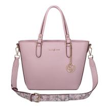 Bolsa Tote Grande Fellipe Krein Ss23 Butterfly Fk612 - Nude