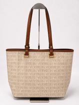 Bolsa Tote Grande Veryrio Monograma em material ecológico Feminina Bolsa Tote Grande Veryrio Monograma em material ecológico Feminina