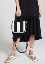 Bolsa Tote Hering Feminina Média Em Sarja Preto