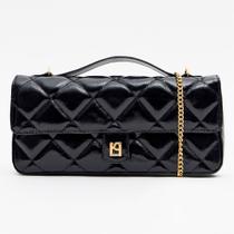 Bolsa Tote Lança Perfume Matelasse Charm Ou26 Preto Feminino Bolsa Tote Lança Perfume Matelasse Charm Ou26 Preto Feminino