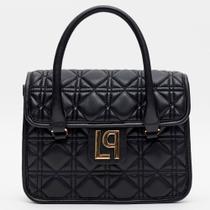 Bolsa Tote Lança Perfume Matelasse Ou26 Preto Feminino Bolsa Tote Lança Perfume Matelasse Ou26 Preto Feminino