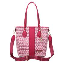 Bolsa tote mão e transversal monograma - fellipe krein