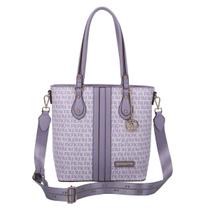 Bolsa tote mão e transversal monograma - fellipe krein