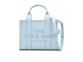 Bolsa Tote Marc Jacobs The Leather Small Azul Nuvem Bolsa Tote Marc Jacobs The Leather Small Azul Nuvem