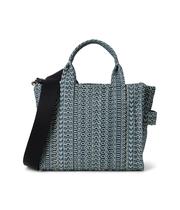 Bolsa Tote Marc Jacobs The Small em algodão com efeito denim desbotado pelo sol Bolsa Tote Marc Jacobs The Small em algodão com efeito denim desbotado pelo sol