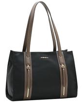 Bolsa Tote Microfiber - Alça de Ombro - Chenson 3185450 - Preto Bolsa Tote Microfiber - Alça de Ombro - Chenson 3185450 - Preto