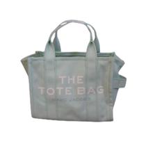 Bolsa Tote Mini de Couro Marc Jacobs Seafoam Bolsa Tote Mini de Couro Marc Jacobs Seafoam