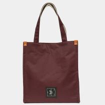 Bolsa Tote Nylon Vinho