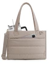 Bolsa Tote Pequena Acolchoada BAGSMART Camel 14 L