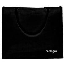 Bolsa Tote Summer Preto Espaçosa Verão Moderna Alto Giro