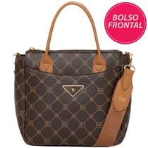 Bolsa Tote Transversal Feminina Rafitthy 28.15209 Monograma