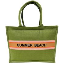 Bolsa Tote Verde Feminina Verão Praia Piscina Summer Beach Casual Bolsa Tote Verde Feminina Verão Praia Piscina Summer Beach Casual