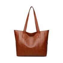Bolsa Tote Vintage Vegana De Grande Capacidade Para Mulheres, Bolsa De Ombro Retro Para O Dia a Dia