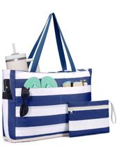 Bolsa Tote WANDF Grande Impermeável e à Prova de Areia com Suporte para Copo Térmico Bolsa Tote WANDF Grande Impermeável e à Prova de Areia com Suporte para Copo Térmico