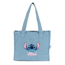 Bolsa Totebag Grande Jeans Stitch Moderna Casual Feminino Bolsa Totebag Grande Jeans Stitch Moderna Casual Feminino