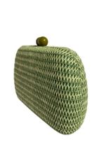 Bolsa tramada verde musgo Bolsa tramada verde musgo