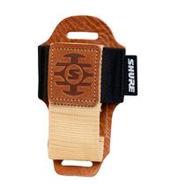 Bolsa transmissora Bodypack sem fio Shure Premium Leather