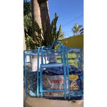 Bolsa Transparente 100% PVC/Piscina/Praia/Enfermagem/Jumbo/Multiuso/AZUL Bolsa Transparente 100% PVC/Piscina/Praia/Enfermagem/Jumbo/Multiuso/AZUL
