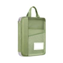 Bolsa Transparente A4 De Grande Capacidade Com Zíper Para Estudantes E Professores, Bolsa De Arquivo