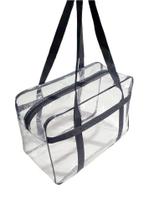 Bolsa Transparente Grande Para Praia Piscina Impermeável - D'ARKA