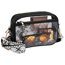 Bolsa Transparente MoKo para Eventos en Estadio, Impermeable, Ligera, Negra Bolsa Transparente MoKo para Eventos en Estadio, Impermeable, Ligera, Negra