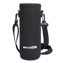 Bolsa transportadora para garrafas de água RICHEN Neoprene 750 ml/24 onças preta