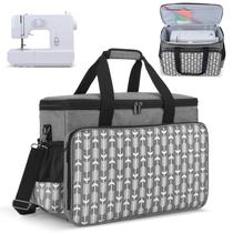 Bolsa transportadora Yarwo Sewing Machine Tote com fundo grosso Bolsa transportadora Yarwo Sewing Machine Tote com fundo grosso