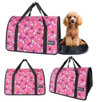 Bolsa Transporte de Pet Cachorro Gato Viagem Avião Gol Azul Latam Carro Ônibus Marítima Rf03-4 Bolsa Transporte de Pet Cachorro Gato Viagem Avião Gol Azul Latam Carro Ônibus Marítima Rf03-4