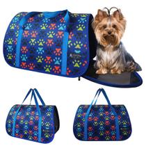 Bolsa Transporte de Pet Cachorro Gato Viagem Avião Gol Azul Latam Carro Ônibus Marítima Rf03-4