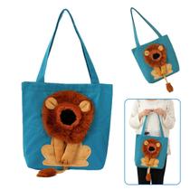 Bolsa Transporte Gato Cachorro Pet Animal Estampa Leao Estimacao Passeio Diversao Ombro Viagem Caminhada Ventilada Bolsa Transporte Gato Cachorro Pet Animal Estampa Leao Estimacao Passeio Diversao Ombro Viagem Caminhada Ventilada