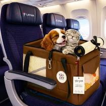 Bolsa Transporte Marrom Aviao Cao Gato Padrao Linha Latam Bolsa Transporte Marrom Aviao Cao Gato Padrao Linha Latam