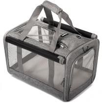 Bolsa Transporte Pet Grande Viagem Avião MADOG Wind CINZA