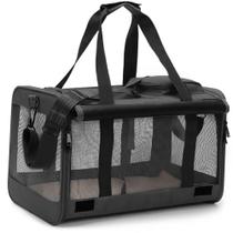 Bolsa Transporte Pet Grande Viagem Avião MADOG Wind PRETO Bolsa Transporte Pet Grande Viagem Avião MADOG Wind PRETO