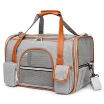 Bolsa Transporte Pet Grande Viagem Cabine Avião MADOG Lux