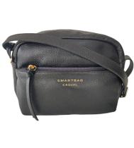 Bolsa transversal 3 divisões smartbag couro Bolsa transversal 3 divisões smartbag couro