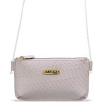 Bolsa Transversal Artlux de Couro 8086