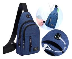 Bolsa Transversal Azul